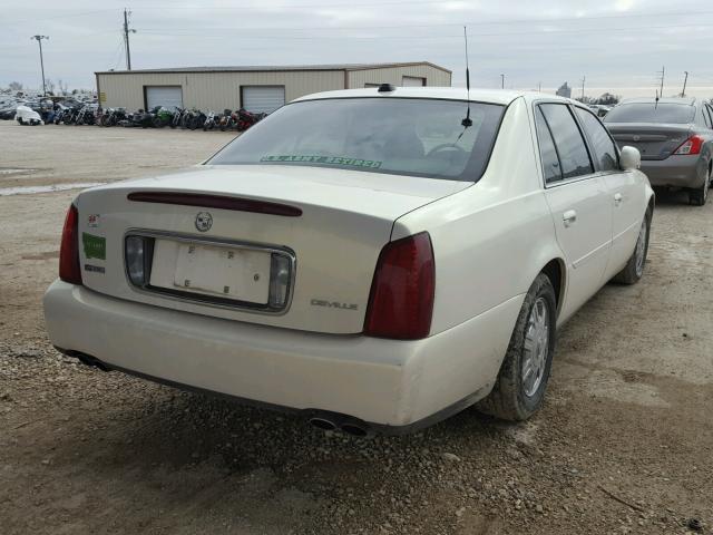 1G6KD54Y44U262275 - 2004 CADILLAC DEVILLE WHITE photo 4