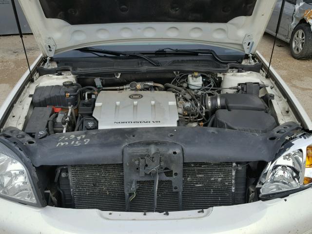 1G6KD54Y44U262275 - 2004 CADILLAC DEVILLE WHITE photo 7