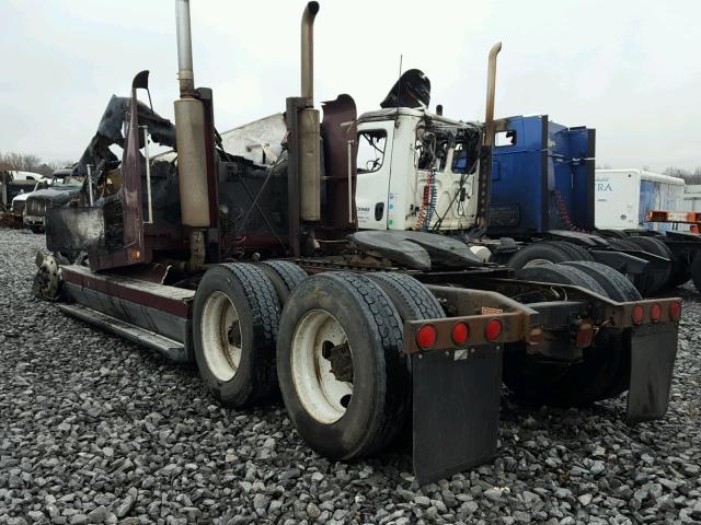 1FUYDSEB6PH452990 - 1993 FREIGHTLINER CONVENTION MAROON photo 3