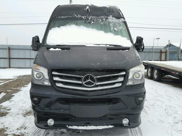 WDAPF4CC0GP288147 - 2016 MERCEDES-BENZ SPRINTER 3 BLACK photo 9