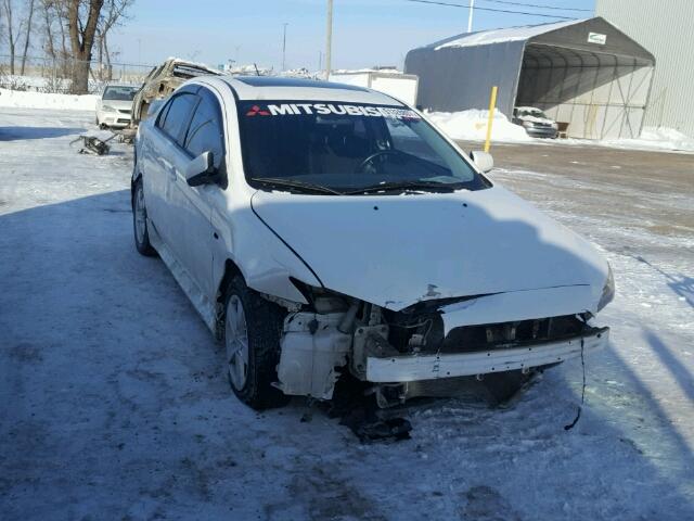 JA32U2FU3DU604139 - 2013 MITSUBISHI LANCER ES/ WHITE photo 1