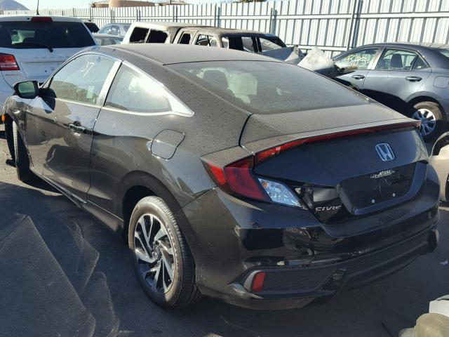 2HGFC4B56HH312656 - 2017 HONDA CIVIC LX BLACK photo 3