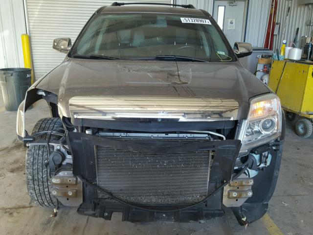 2CTALWEC1B6429213 - 2011 GMC TERRAIN SL GRAY photo 9