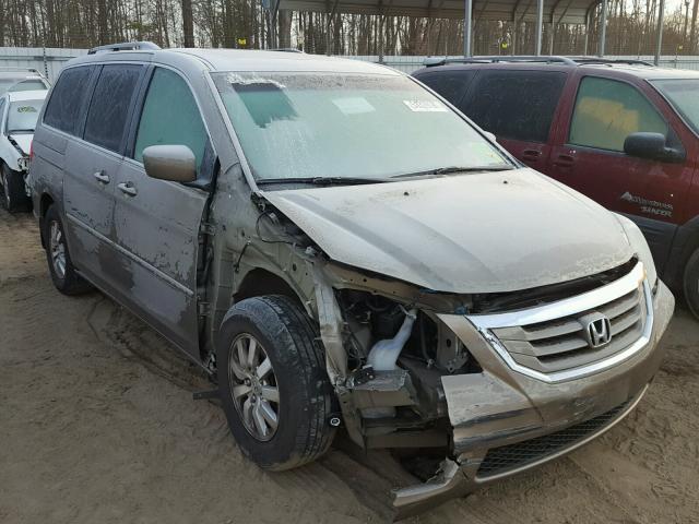 5FNRL3H77AB037471 - 2010 HONDA ODYSSEY EX GOLD photo 1