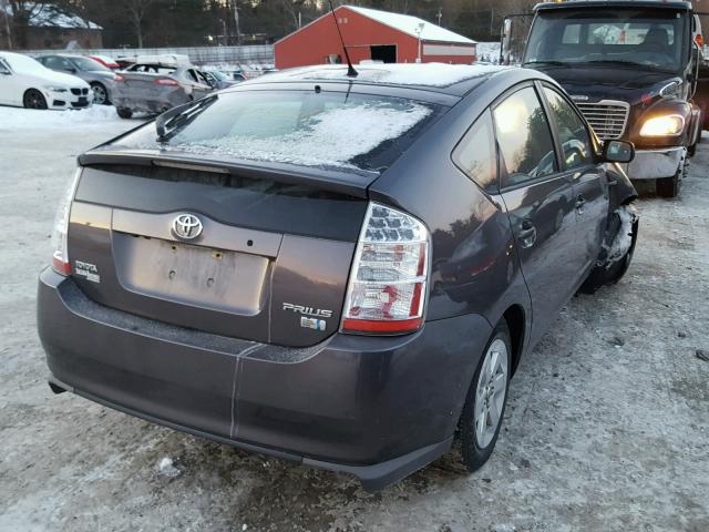 JTDKB20U193496777 - 2009 TOYOTA PRIUS GRAY photo 4