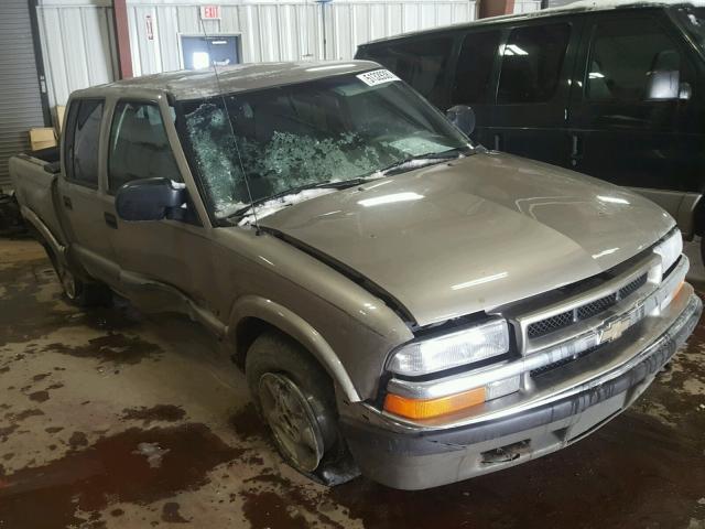 1GCDT13W21K150714 - 2001 CHEVROLET S TRUCK S1 SILVER photo 1