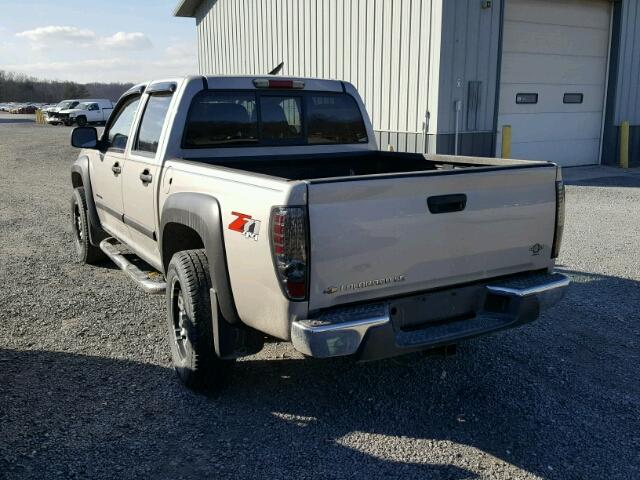 1GCDT136548156976 - 2004 CHEVROLET COLORADO TAN photo 3