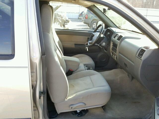 1GCDT136548156976 - 2004 CHEVROLET COLORADO TAN photo 5