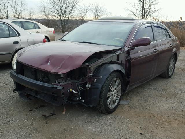 4T1BK36B56U087954 - 2006 TOYOTA AVALON XL BURGUNDY photo 2