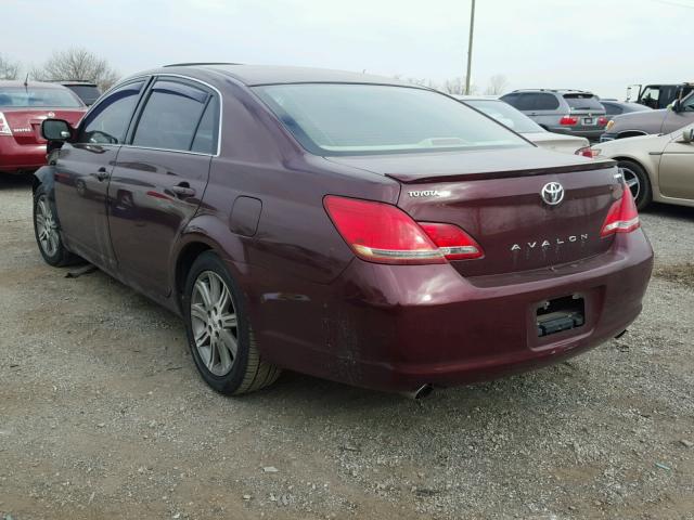 4T1BK36B56U087954 - 2006 TOYOTA AVALON XL BURGUNDY photo 3