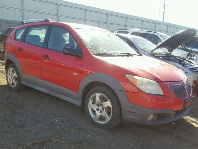 5Y2SL65826Z455972 - 2006 PONTIAC VIBE RED photo 1