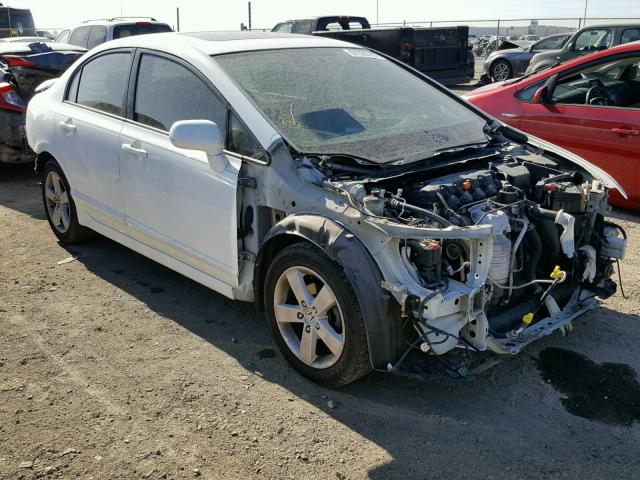 1HGFA16897L032062 - 2007 HONDA CIVIC EX WHITE photo 1