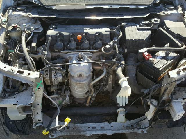 1HGFA16897L032062 - 2007 HONDA CIVIC EX თეთრი ფოტო 7