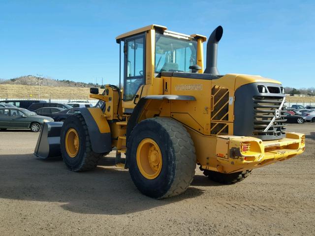 VCE0L60FH00061793 - 2008 VOLVO L60F YELLOW photo 3