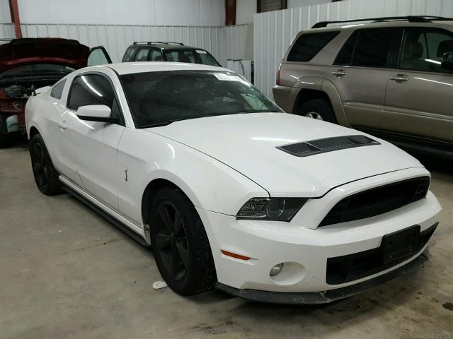 1ZVBP8CF0D5278969 - 2013 FORD MUSTANG GT WHITE photo 1