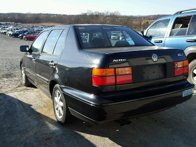 3VWSA81H7WM157827 - 1998 VOLKSWAGEN JETTA GLS BLACK photo 3