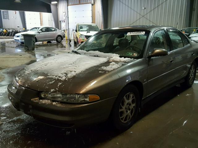 1G3WX52HX2F179198 - 2002 OLDSMOBILE INTRIGUE G BROWN photo 2