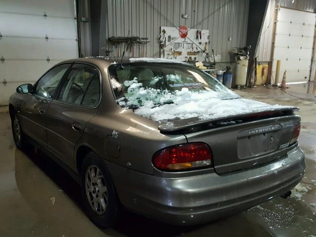 1G3WX52HX2F179198 - 2002 OLDSMOBILE INTRIGUE G BROWN photo 3