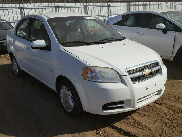 KL1TD5DE0BB243729 - 2011 CHEVROLET AVEO LS WHITE photo 1