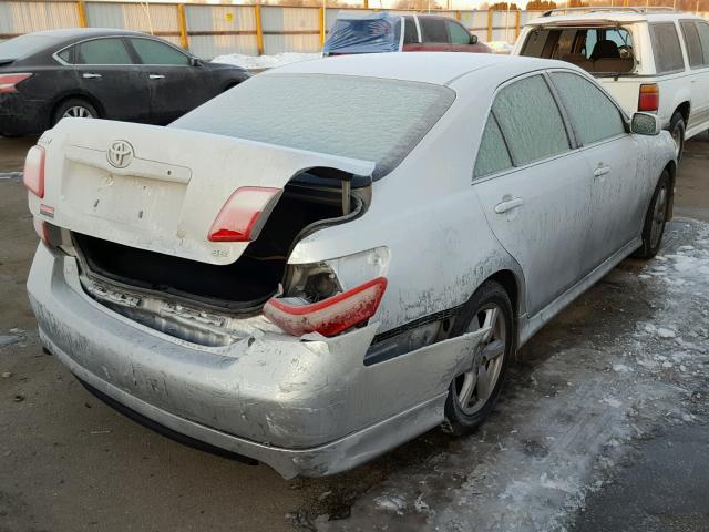 4T1BK46K87U519265 - 2007 TOYOTA CAMRY NEW SILVER photo 4