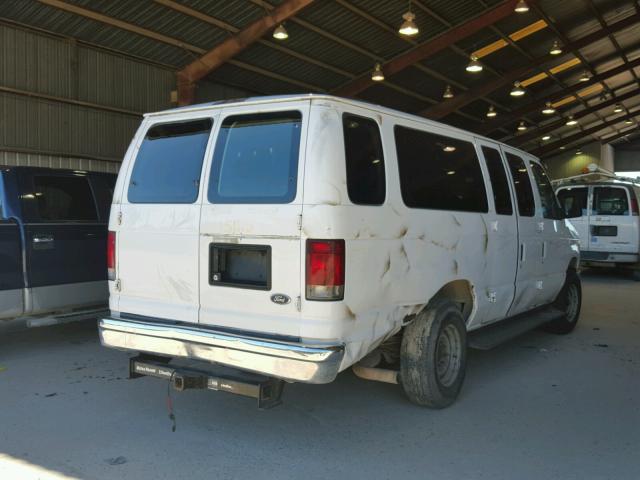 1FBSS31L59DA65790 - 2009 FORD ECONOLINE WHITE photo 4