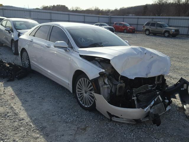 3LN6L5E92HR620989 - 2017 LINCOLN MKZ RESERV WHITE photo 1