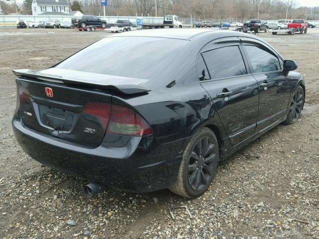 2HGFA5E54AH702216 - 2010 HONDA CIVIC SI BLACK photo 4