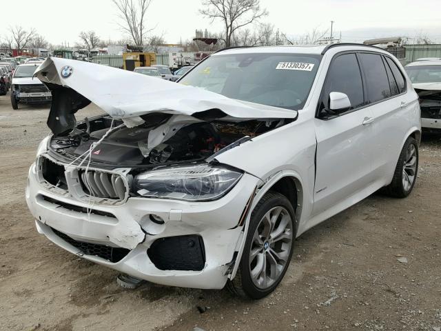 5UXKR6C53E0J72960 - 2014 BMW X5 XDRIVE5 WHITE photo 2