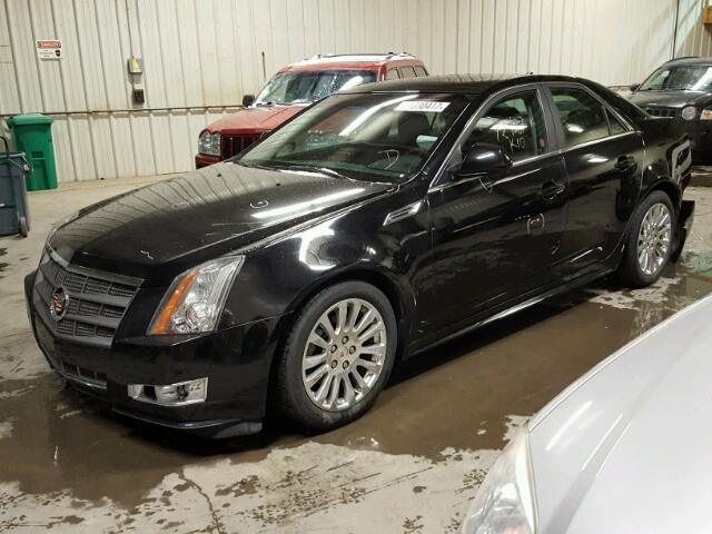 1G6DM5EV2A0119843 - 2010 CADILLAC CTS PERFOR أسود صورة 2