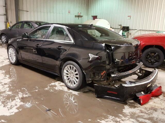 1G6DM5EV2A0119843 - 2010 CADILLAC CTS PERFOR أسود صورة 3