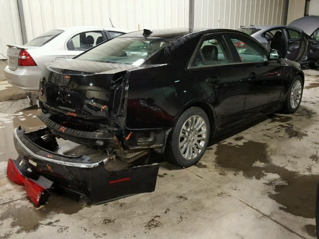1G6DM5EV2A0119843 - 2010 CADILLAC CTS PERFOR أسود صورة 4