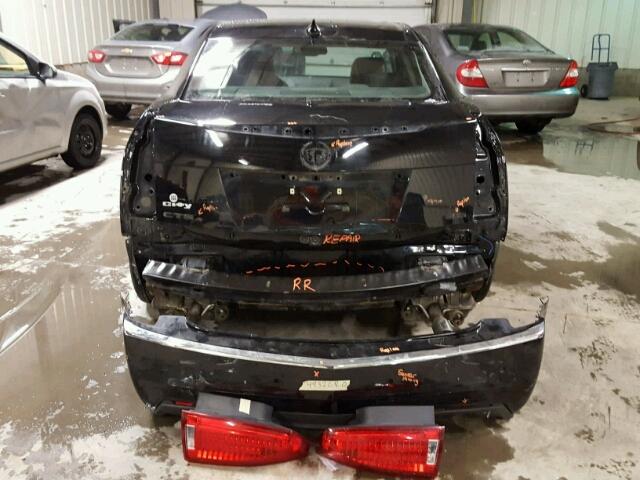 1G6DM5EV2A0119843 - 2010 CADILLAC CTS PERFOR أسود صورة 9