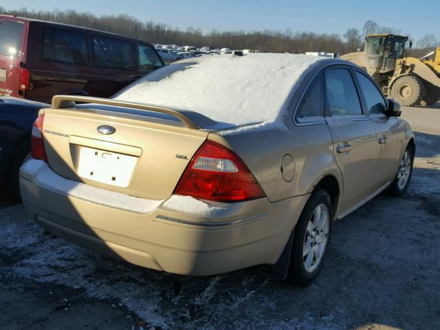 1FAHP24177G127803 - 2007 FORD FIVE HUNDR TAN photo 4