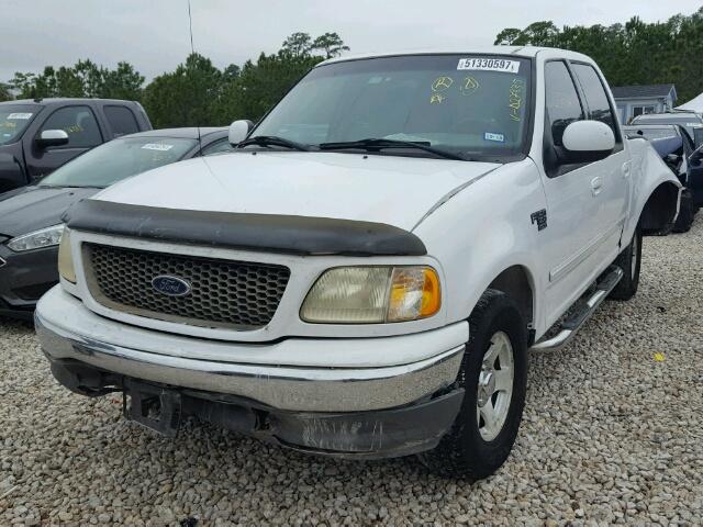 1FTRW07682KD27835 - 2002 FORD F150 SUPER WHITE photo 2