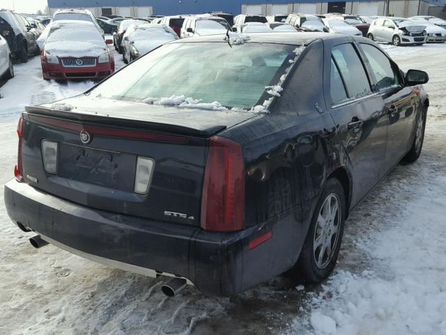 1G6DC67A550155227 - 2005 CADILLAC STS BLACK photo 4