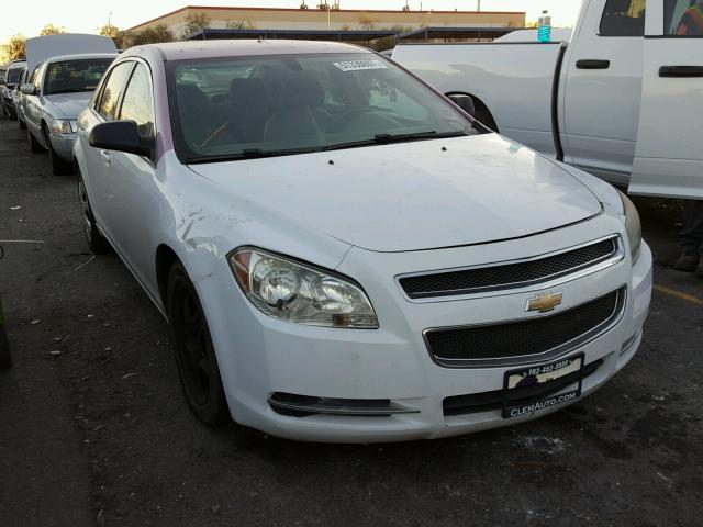 1G1ZA5E0XAF231683 - 2010 CHEVROLET MALIBU LS WHITE photo 1