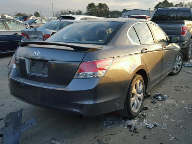 1HGCP26709A050740 - 2009 HONDA ACCORD EX GRAY photo 4