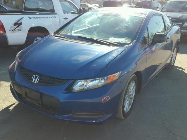 2HGFG3B82CH507199 - 2012 HONDA CIVIC EX BLUE photo 2