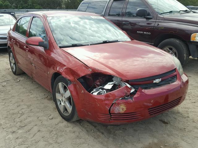 1G1AD5F52A7108260 - 2010 CHEVROLET COBALT 1LT RED photo 1