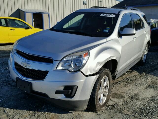 2GNALDEK7D6351909 - 2013 CHEVROLET EQUINOX LT SILVER photo 2