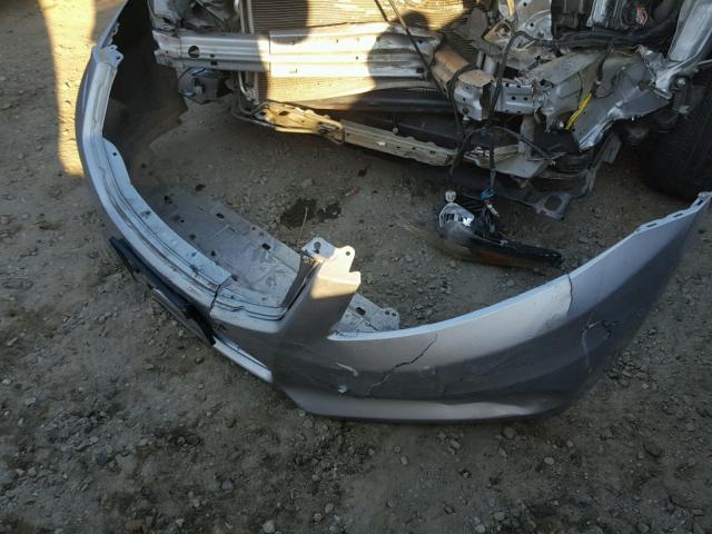 1HGCP2F36CA075890 - 2012 HONDA ACCORD LX SILVER photo 9