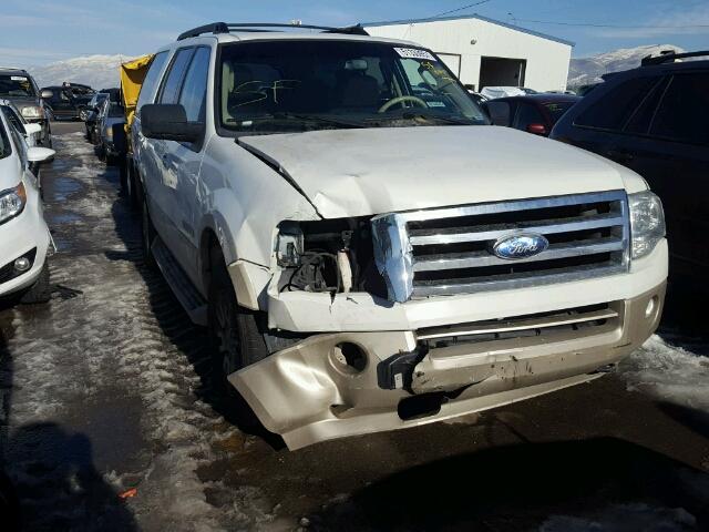 1FMFU18568LA78244 - 2008 FORD EXPEDITION WHITE photo 1