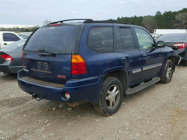 1GKDS13S522327195 - 2002 GMC ENVOY BLUE photo 4