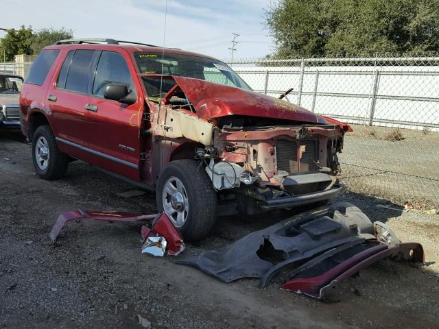 1FMZU62K34ZA33083 - 2004 FORD EXPLORER X RED photo 1