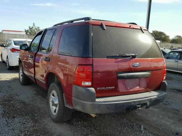 1FMZU62K34ZA33083 - 2004 FORD EXPLORER X RED photo 3