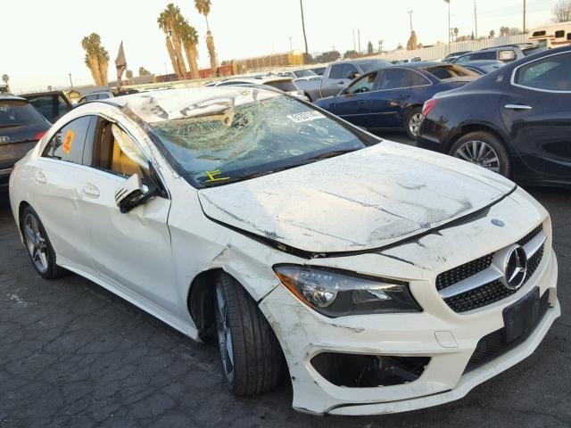 WDDSJ4EB6EN062140 - 2014 MERCEDES-BENZ CLA 250 WHITE photo 1