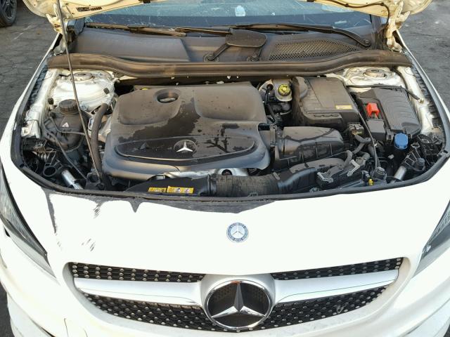 WDDSJ4EB6EN062140 - 2014 MERCEDES-BENZ CLA 250 WHITE photo 7