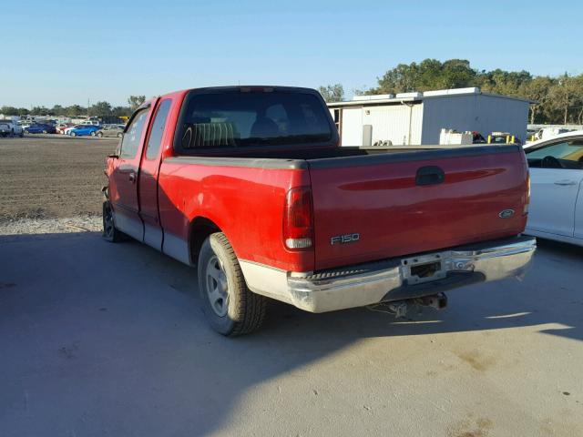 1FTZX1726XNA46168 - 1999 FORD F150 RED photo 3