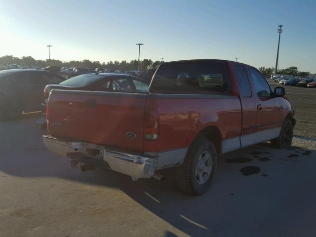 1FTZX1726XNA46168 - 1999 FORD F150 RED photo 4