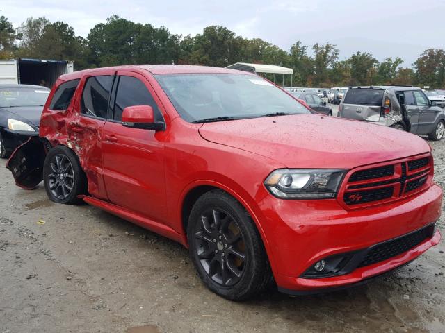 1C4SDHCT4FC242671 - 2015 DODGE DURANGO R/ RED photo 1